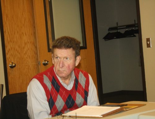 Dave Marasus reports on LLL activities at Holy Trinity, Lakeview